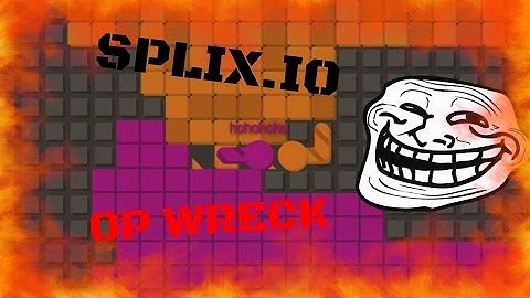 OP SPLIX.IO WREK! [4K MASS+] - Splix.io Speedplay