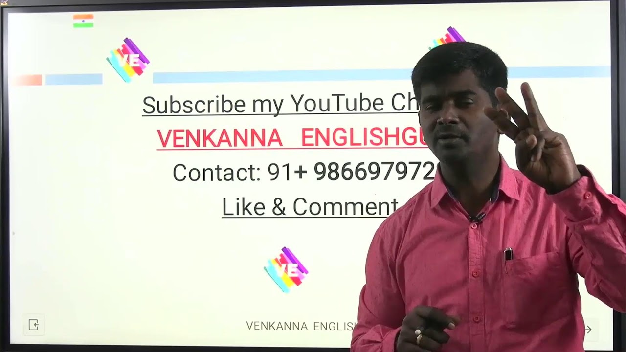 SENTENCES I CLASS-1 I SIMPLE I COMPOUND I COMPLEX I GENERAL ENGLISH I VENKANNA ENGLISHGURU I