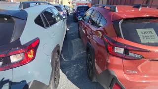 *Almost* all of the 2024 Crosstrek colors!