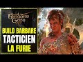 Baldurs gate 3 build barbare  enrag  violent  multiclasse guerrier  karlach  custom  fr