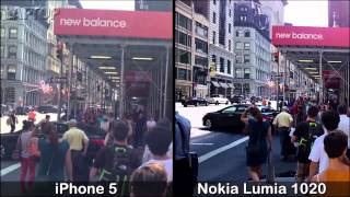 Lumia 1020 vs iPhone 5: Video Stabilization Test