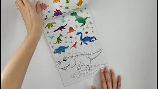 Moj Superblok Za Bojenje - Dinosauri