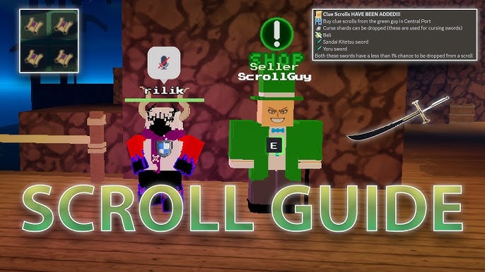 Roblox Pixel Piece UPD 1 Log - Sand Sand, Clue Scrolls, & Robux Quest! -  Try Hard Guides