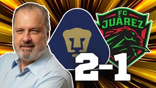 MERECIDO TRIUNFO | Pumas UNAM vs Juárez | Torneo Clausura 2023 Liga MX
