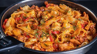 Famous Italian recipe! I have never eaten such delicious pasta!