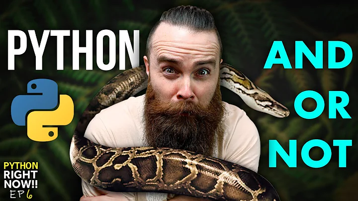 if....and...or.....NOT!!! (Python Logical Operators) // EP 6
