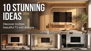 10 Floating TV Stand Ideas That Look Expensive in 2026 | Modern TV Wall Designs