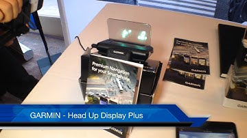 [MWC 2014 Video] Garmin to present its head up display plus