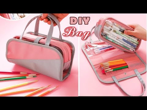 How to make a large capacity pencil case