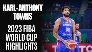 Karl-Anthony Towns Full 2023 FIBA World Cup Highlights