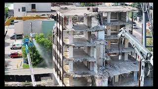 Demolition With Dust Control
