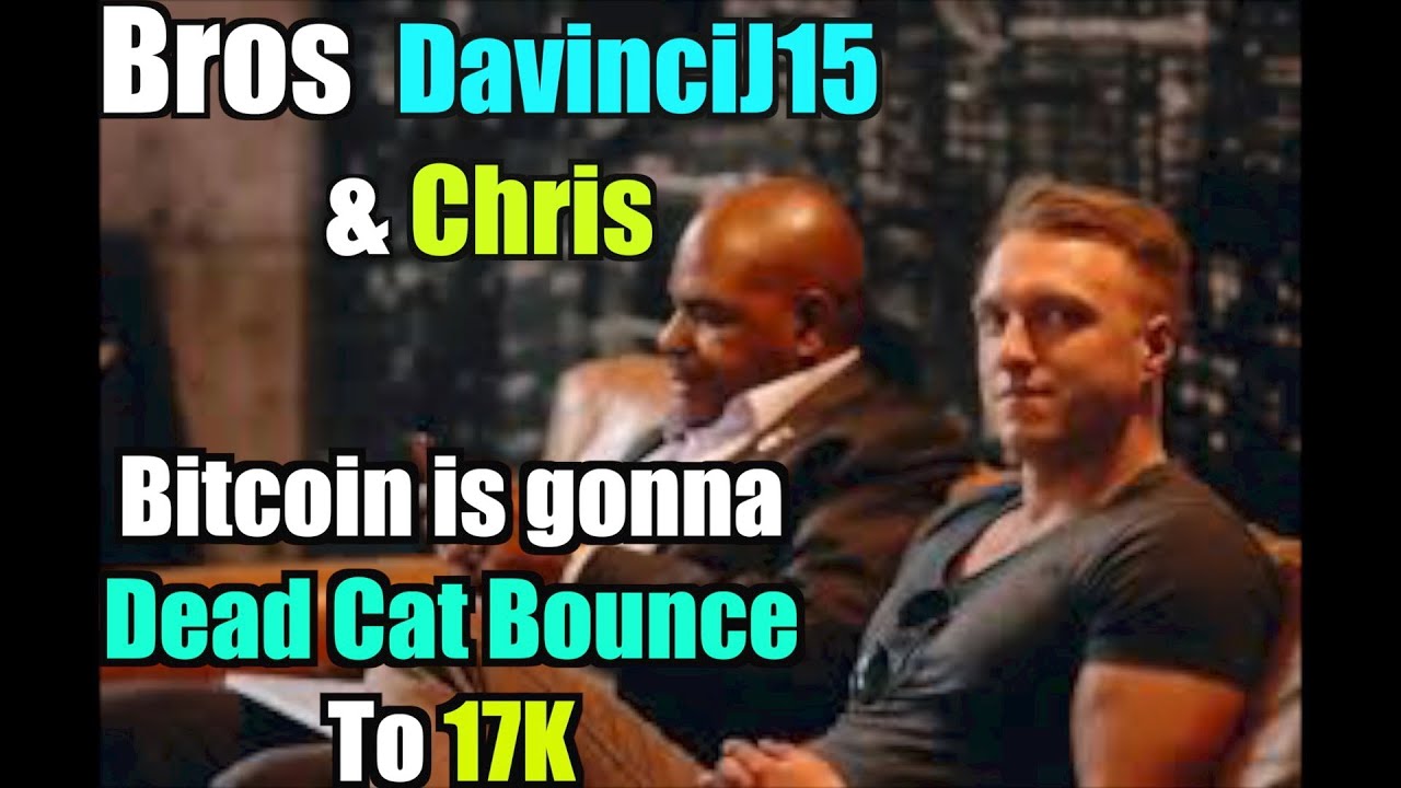 DavinciJ15 & Chris Bitcoin is gonna Dead cat bounce to 17K - YouTube