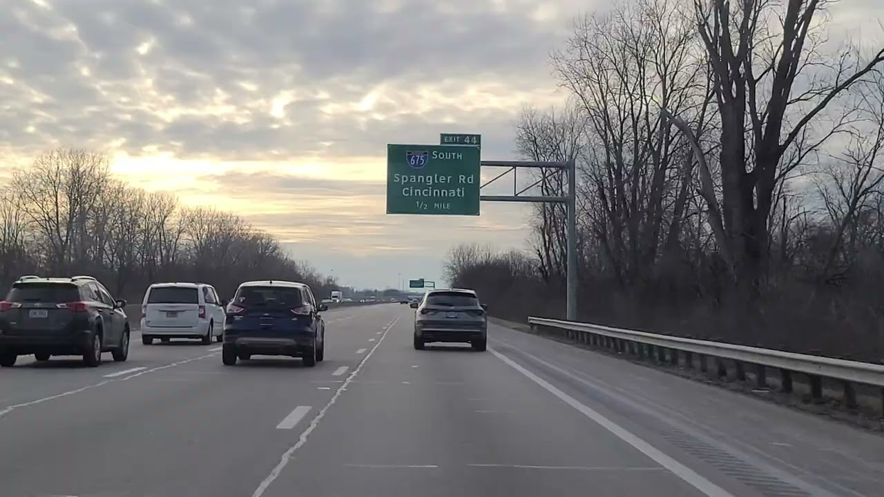 Driving from Springfield Ohio to Beavercreek Ohio