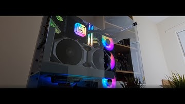 Best content creators/architects setup Thermaltake Core P3 TG - Project Snow Edition..Blender/Eevee