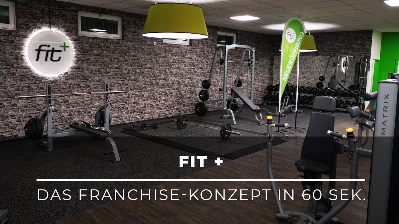 Update Selbstständig machen mit eigenem Fitnessstudio – Das Lizenzkonzept von fit+ in 60 Sek. erklärt