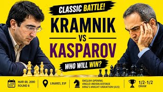 Kramnik vs Kasparov (2000) | A Clash of Chess Legends - YouTube