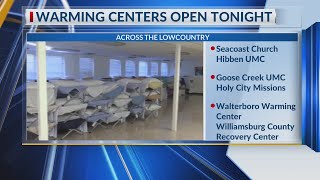 Warming shelters open Wednesday night as cold temps persist