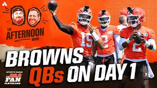 How Browns QBs performed on Day 1 of training camp; why Shedeur beating out Deshaun would be a win