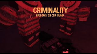 Hallows 2025 Clip Dump Roblox Criminality