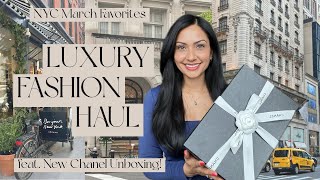 Chanel Unboxing | NYC Luxury & Fashion Haul PLUS How to Buy Luxury for Less! | APC, Toteme & More