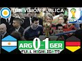 Argentina vs Alemania  Final 2014 Resumen Completo TV PUBLICA