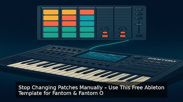 Stop Changing Patches Manually – Use This Free Ableton Template for Fantom & Fantom O