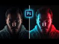 Quick Duel Lighting Effect Photoshop 2020 Tutorial