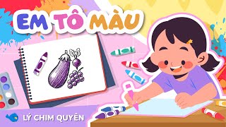 EM TÔ MÀU / LÝ SẮC MÀU || LÝ EM BÉ - Ca Nhạc Thiếu Nhi Vui Nhộn screenshot 3