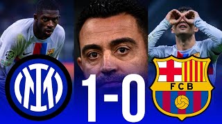 🚨Inter Milan 1-0 FC Barcelona: Explaining Barcelona’s HORRIFIC RESULT Ft Uefa, Dembele & Raphinha