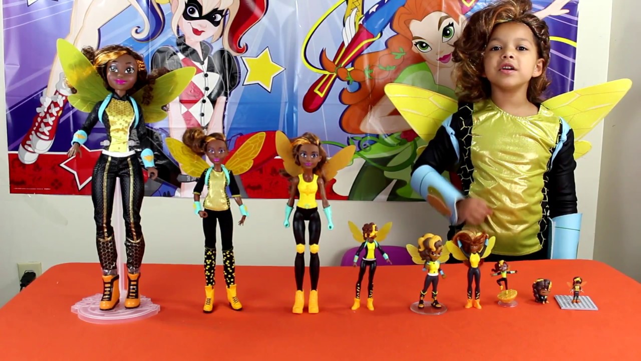 dc superhero girls bumblebee doll