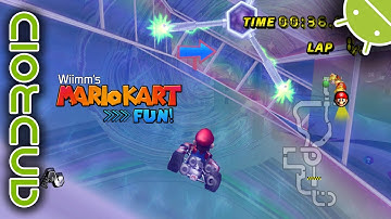 Mario Kart Wii Fun (Wiimms Hack) | NVIDIA SHIELD Android TV | Dolphin Emulator 5.0-13191 [1080p] Wii