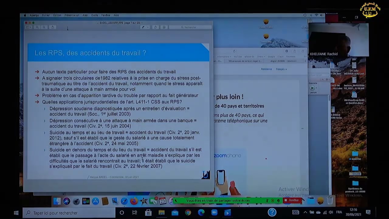 Lalégislation francaise sur les risques proféssionnels un cadre normative adaptable aux risques psyc