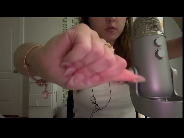 ASMR lotion hand sounds, jewelry sounds, finger fluttering | custom for fernando