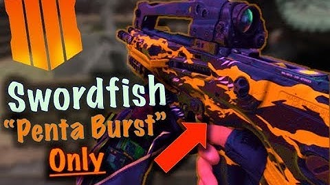 Operator Mod Only - Swordfish "Penta Burst" | Black Ops 4