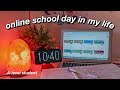 ONLINE SCHOOL day in my life (productive)