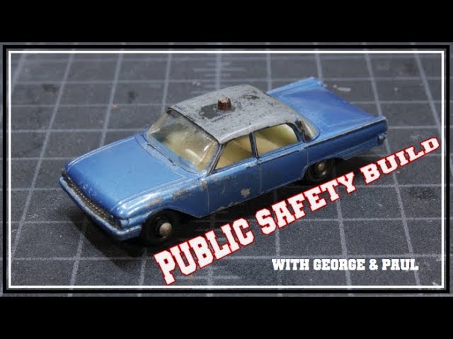 custom matchbox police cars