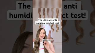 This test changed my mind on anti humidity products! 👩‍🔬🔬 what do you think? #hairscience
