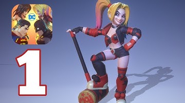 DC BATTLE ARENA GAMEPLAY WALKTHROUGH PART #1(HARLEY QUINN)