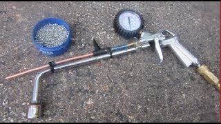 How to Make a POWERFUL BB Airgun  - $5 EASY