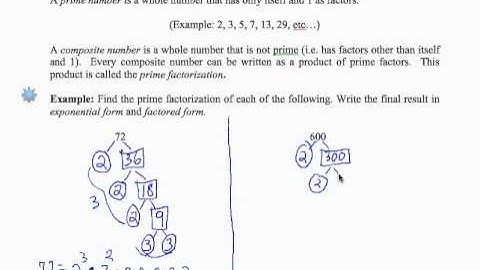 SWL2E2:Basic Arithmetic - Prime Factorization