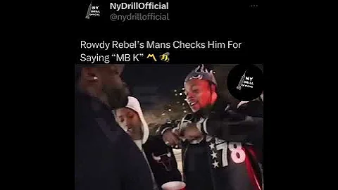 Rowdy Rebel Get checked by Mak Balla for saying “EMS” every Mac shot #rowdyrebel #gs9