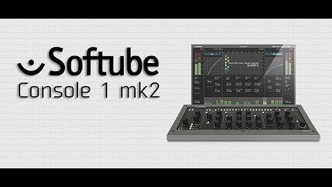 SOFTUBE CONSOLE 1 MK2 LOGIC PRO X