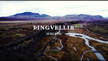 Þingvellir National Park Iceland | Aerial Footage