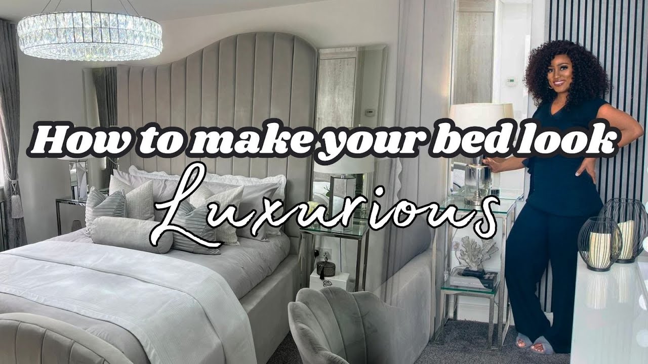 How to make your bed look luxurious How to style, layer and make your
