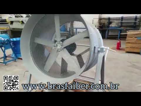 Exaustor Industrial com Carrinho