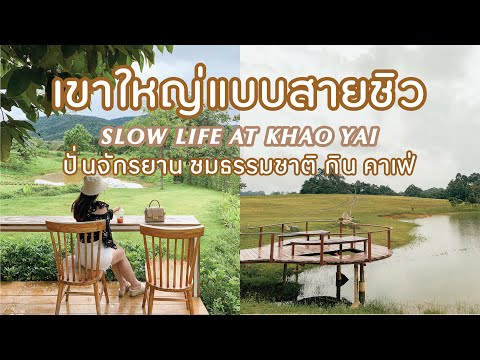 เที่ยวไทย 08 - เที่ยวเขาใหญ่ ปั่นจักรยาน ดูกังหันลม ชมธรรมชาติ PIROM CAFE + BU-CO-LIC | BEBE DOANG
