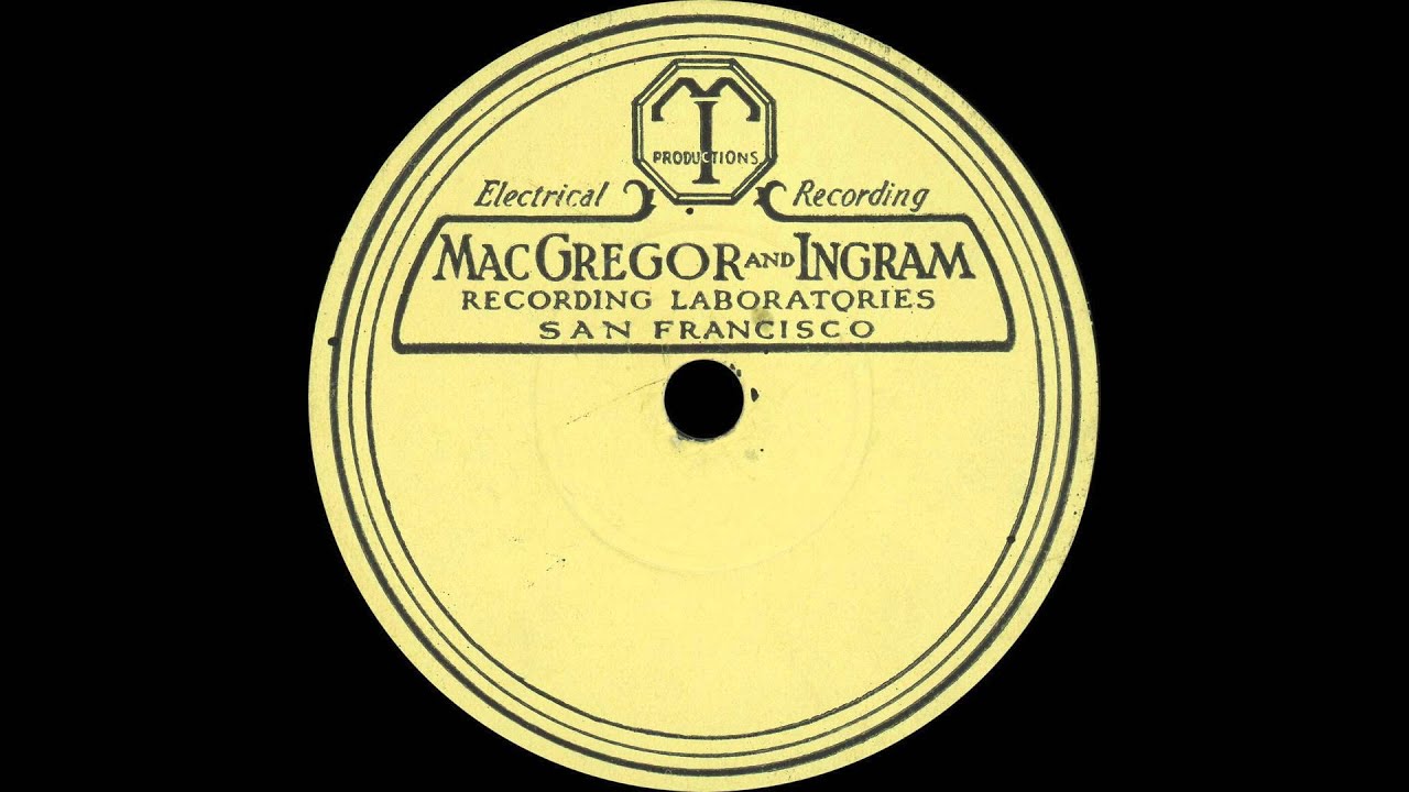 MacGregor and Ingram Vanity Record "Dream Music" Griff Williams