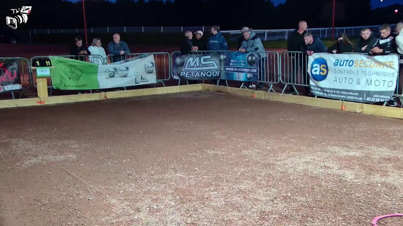 Miniature de la vidéo : Pétanque 2025: La Capelle x2 - 1/4 de finale