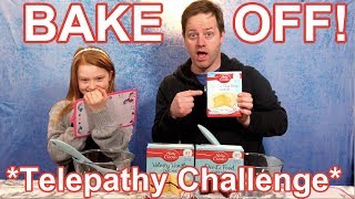 Telepathy Cake Challenge *Dad Picks My Ingredients! | Dad Vs Daughter Bake Off! | Ruby Rose UK