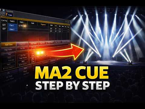 grandMA2 Cue Programming Tutorial | MA2 Beginner Guide